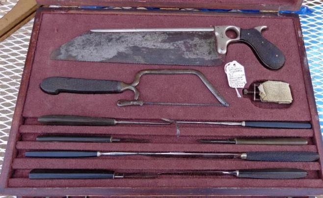 Nice Mid to Late 1800's Portable Surgeon's Kit