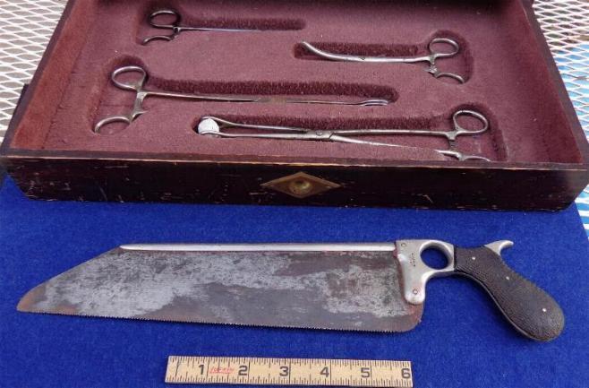 Nice Mid to Late 1800's Portable Surgeon's Kit