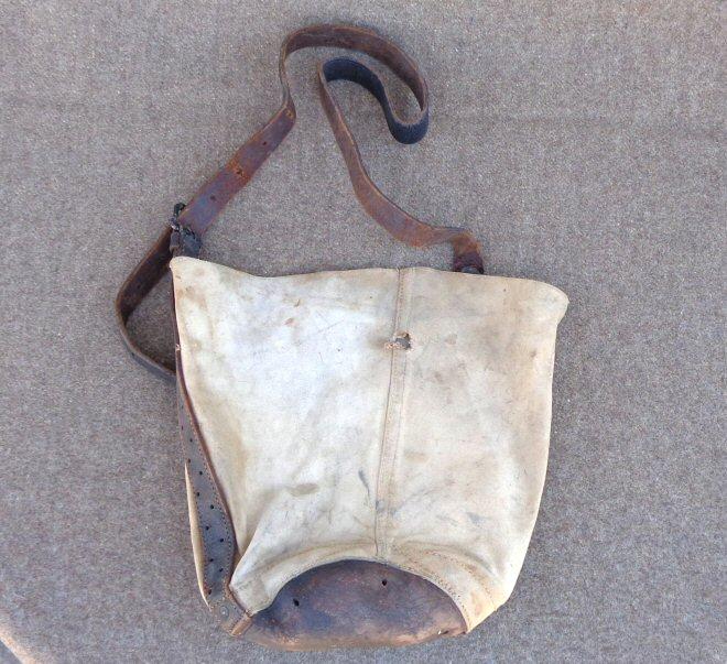 Nice Indian Wars Era US Cavalry Nose Feed Bag for Horse 