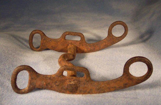 1850s Farm Bit Often Recovered in Confederate Camps -b