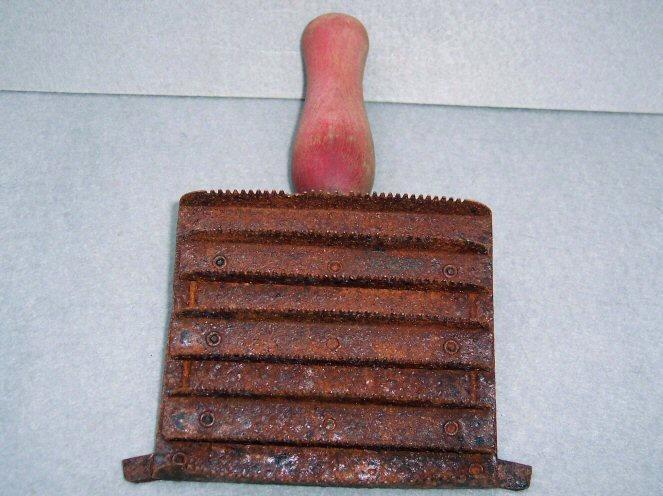 Nice Non Dug Civil War Pattern Horse Curry Comb 