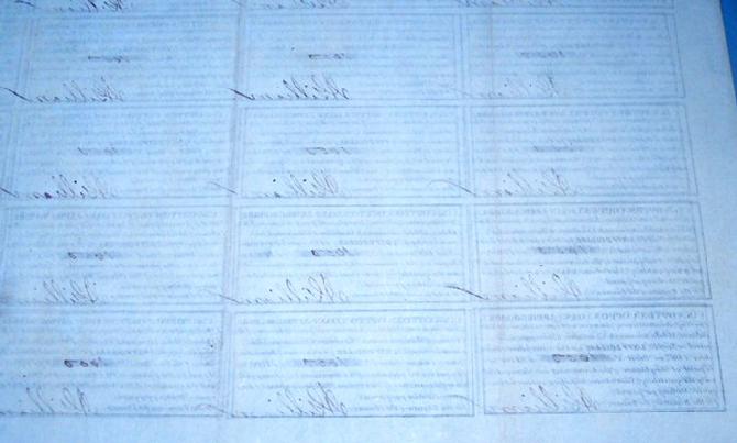 Fine Condition April 30, 1863, Confederate Bond w/CS Cotton Coupons
