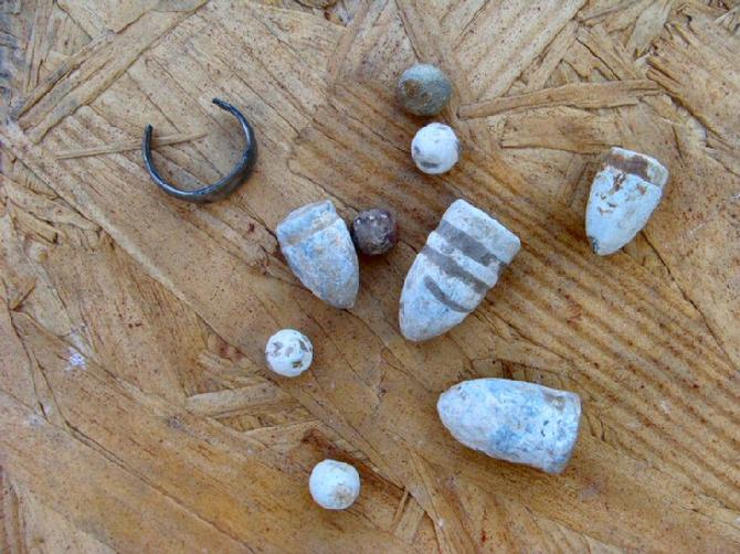 More Artifacts Recovered by Bob Thomas, near Little Rock, Arkansas.