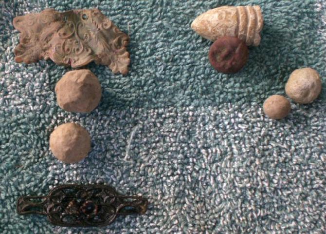 Civil War Relics Recovered by Jack Ferguson & Doug Dorothy