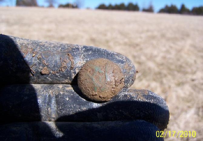 February of this year. Honestly, excepting women, guys is there Anything in the world prettier than a fresh dug artifact !?!?